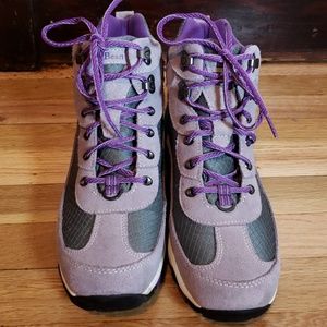 Women's Snow Sneakers Mid Lace-Up/Hiking Boots